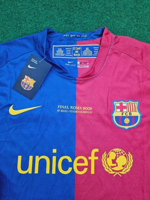 Barcelona 08-09 Messi Champions League Home Long Sleeve | eBay