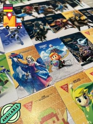 Alle 45 Zelda BotW EoW TotK NFC Amiibos schneller Versand!