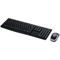 Logitech Wireless Keyboard+Mouse MK270 Black Retail