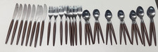 Mid century modern flatware set 35 made in Ja...