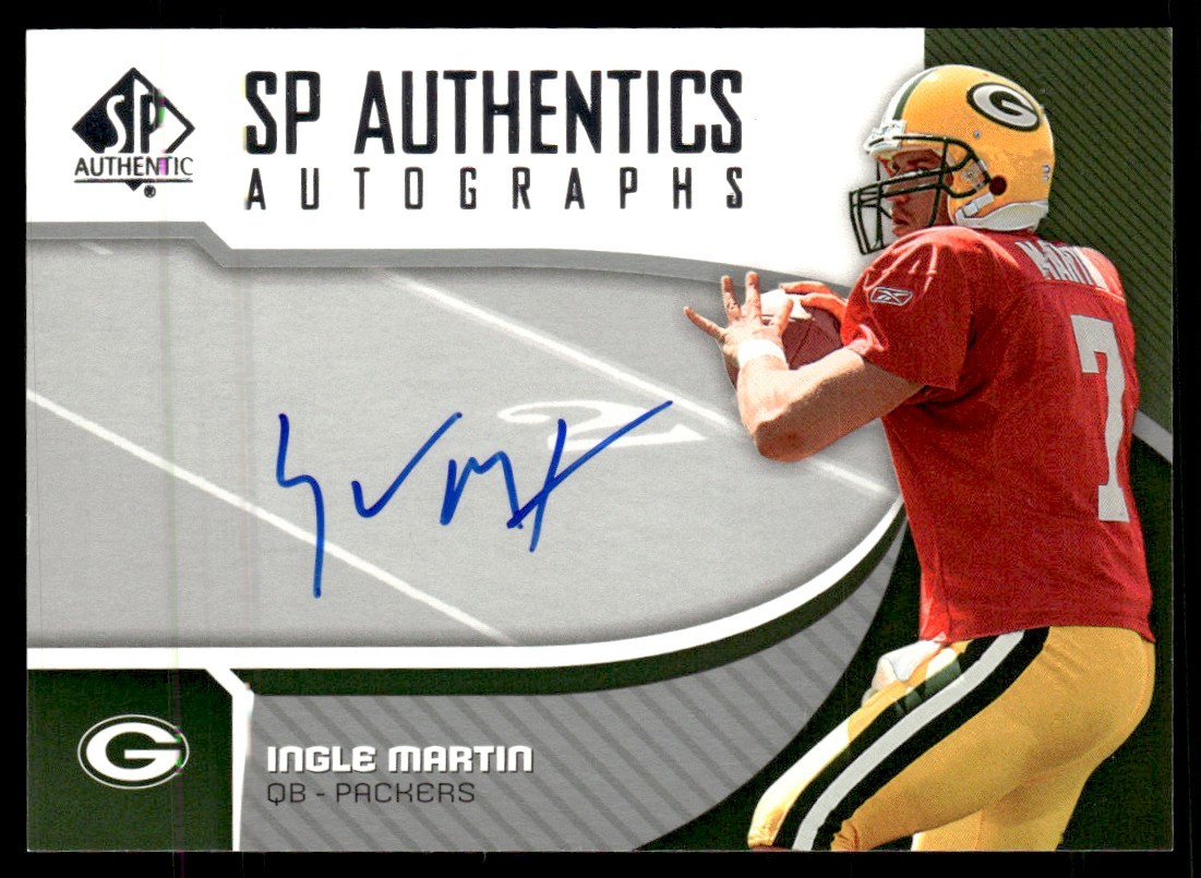 Ingle Martin SP Authentic Autos #SPIM Base