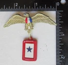 Original WW2 Vintage US MILITARY - IN SERVICE - SWEETHEART PIN