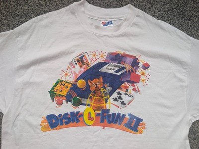 Vintage Hemd Herren Extra Large Weiß Verbatim Microsoft Single Stitch USA 90s