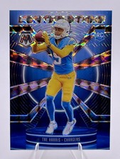2025 Panini Mosaic Football Tre Harris Center Stage RC Chargers #15