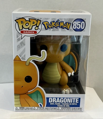 FUNKO POP GAMES POKEMON DRAGONITE 850 NEW IN BOX