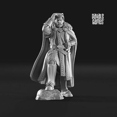 King of the North  | North Humans | Ring of Legends  MESBG Tabletop  Fantasy