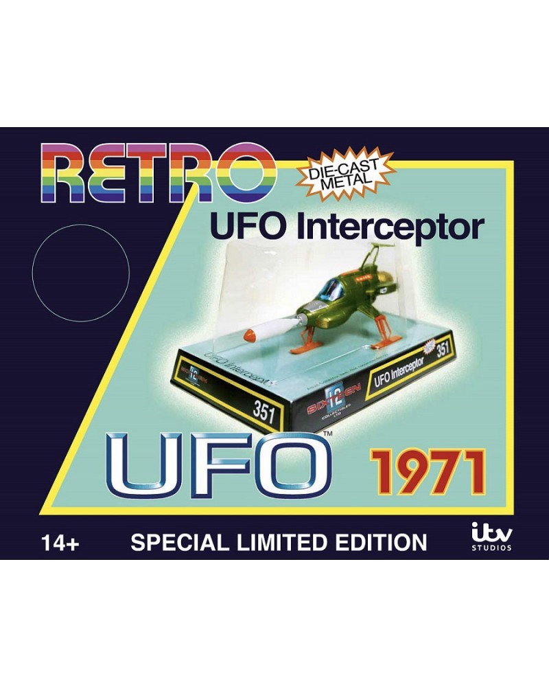 UFO INTERCEPTOR 1971 Modell Die Cast SPECIAL RETRO Limited Nummeriert