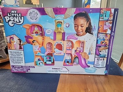 My Little Pony Sunny's Playset Reveal Transforming Doll Playset Interactive Toy