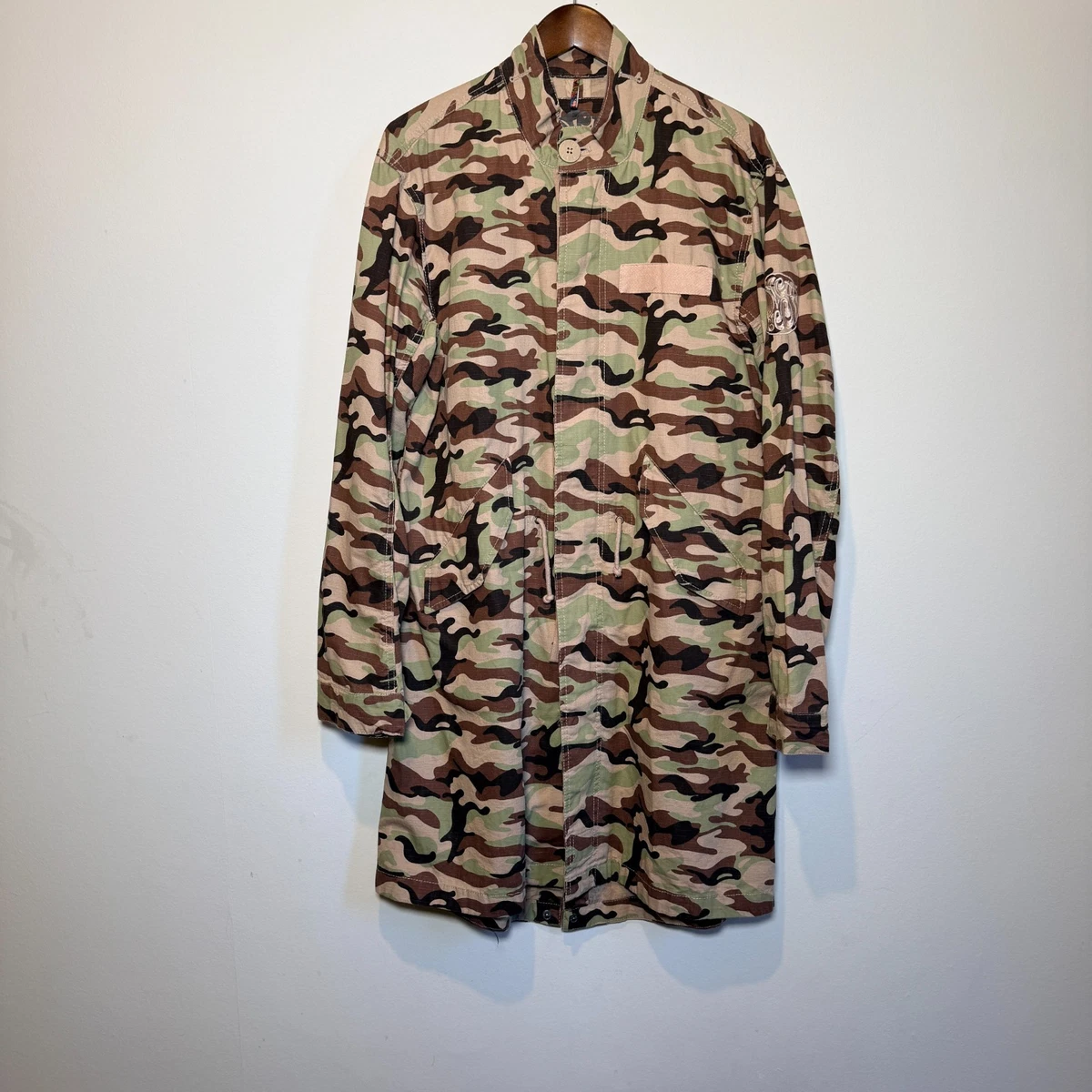 Pretty Green Summit Camo Parka　oasis Pretty Green Liam Gallagher in Men's Coats & Jackets for sale