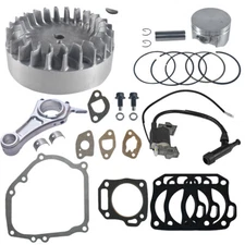 For Predator 212cc Non-Hemi Race Kit Aluminum Flywheel, 70mm Piston, Billet Rod