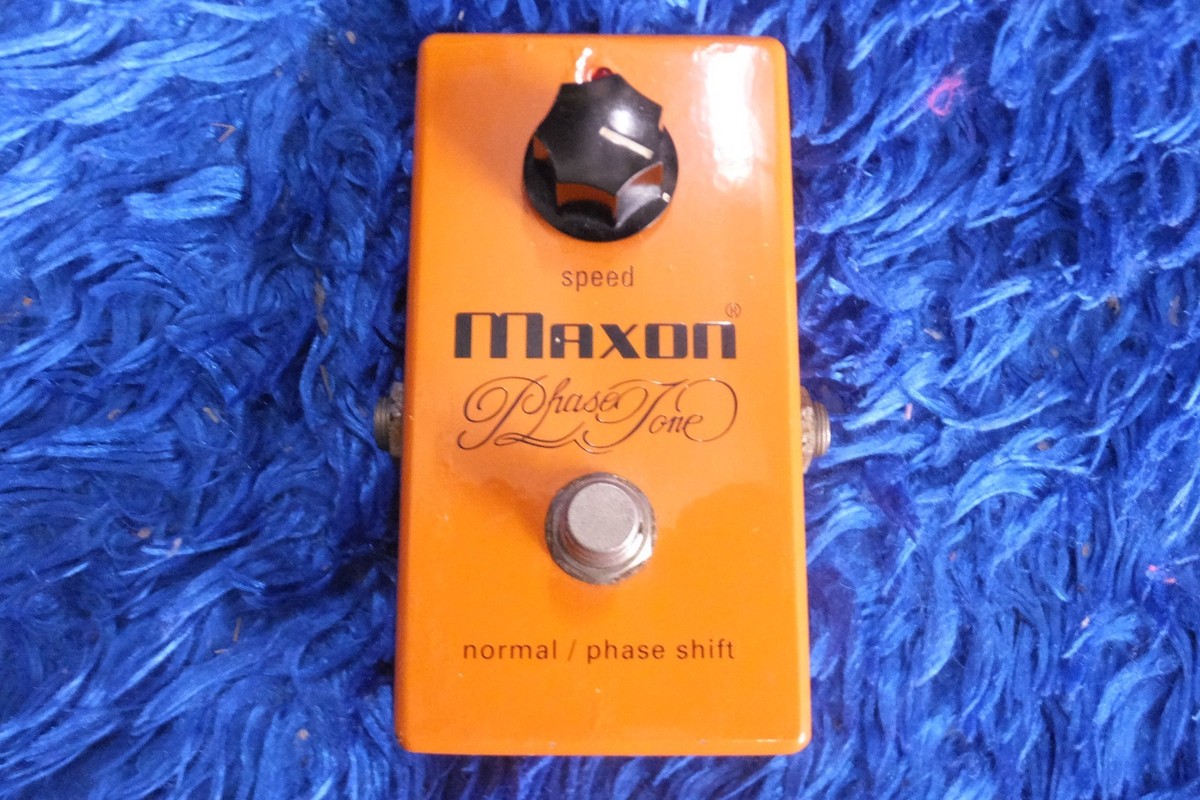 MAXON PT999 フェイズトーン フェイザー　MOD ヴィンテージ MAXON PT999 - SPEEDツマミのみのシンプルなフェイザー・ペダル