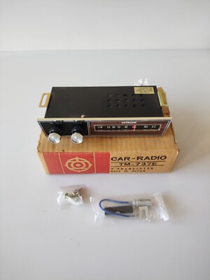 Hitachi TM-737E car radio 7 transistor