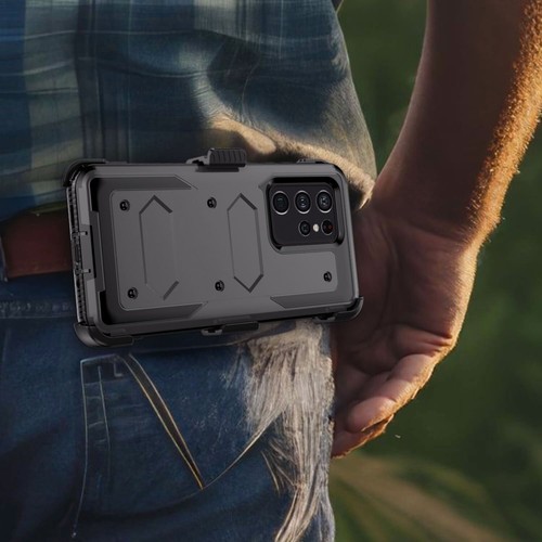 For Samsung Galaxy S21/S21+/S21 Ultra/FE Case Dual Layer Hard Cover / Belt Clip - Picture 51 of 89