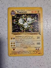 Magneton, 26/62 Fossil Regular, Okay Condition, Ungraded