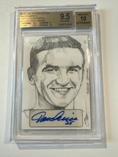 2015 Leaf Sports Edition Masterworks Sketch JACQUES LEMAIRE BGS 9.5 Auto 10 1/1