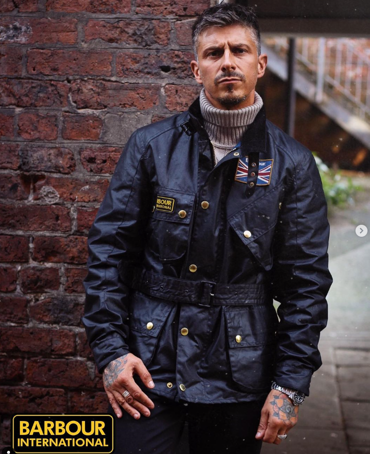 Barbour International Union Jack wax jacket Limited Edition Barbour International Union Jack wax jacket Limited Edition