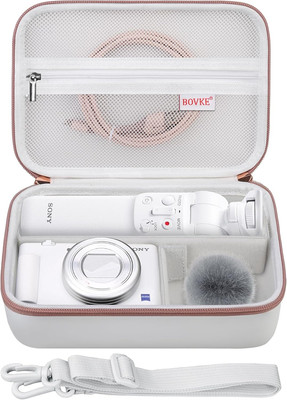 Carrying Case for Sony ZV-1 / ZV-1F / ZV-1 II Vlog Digital Camera & Bluetooth Gr