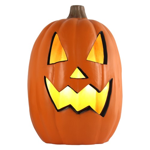 Lanterne di zucca Jack O illuminano zucche grandi illuminate decorazione Halloween esterno - Foto 13 di 69