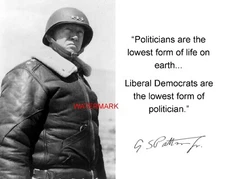 George S. Patton Quote Funny World War 2 WWII 8 x 10 Photo Picture Photograph