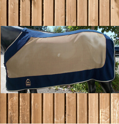 Pfiff Sommerabschwitzdecke, Kombi aus Fliegen- & Abschwitzdecke, Transportdecke