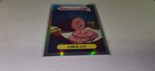515: 2023 Garbage Pail Kids Chrome Series 6 Base Refractor #232b COLE Cut - Picture 2 of 5
