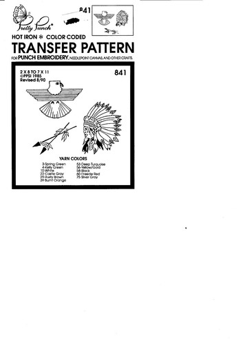 Pretty Punch Hot Iron Transfers Patterns # 1 - Picture 24 of 49
