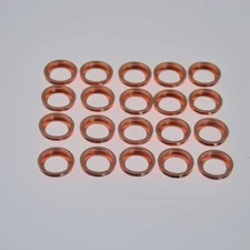 20 Packs Oil Crush Washers Drain Plug Gaskets for Ford Infiniti G35 G37
