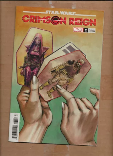 STAR WARS CRIMSON REIGN #2 SABACC DAVID LOPEZ  INCENTIVE VARIANT  MARVEL 1:25