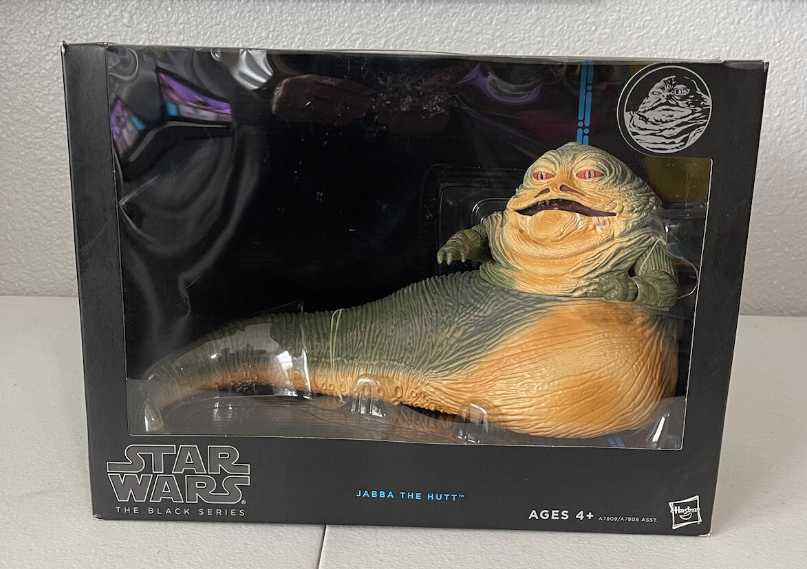 STAR WARS THE BLACK SERIES JABBA THE HUTT 2013 New In box! Rare