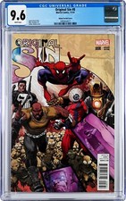 Original Sin #8 CGC 9.6 (Nov 2014, Marvel) Jason Aaron story Adams Variant Cover