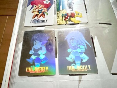 Final Fantasy V Card Collections Semi-Complete collection