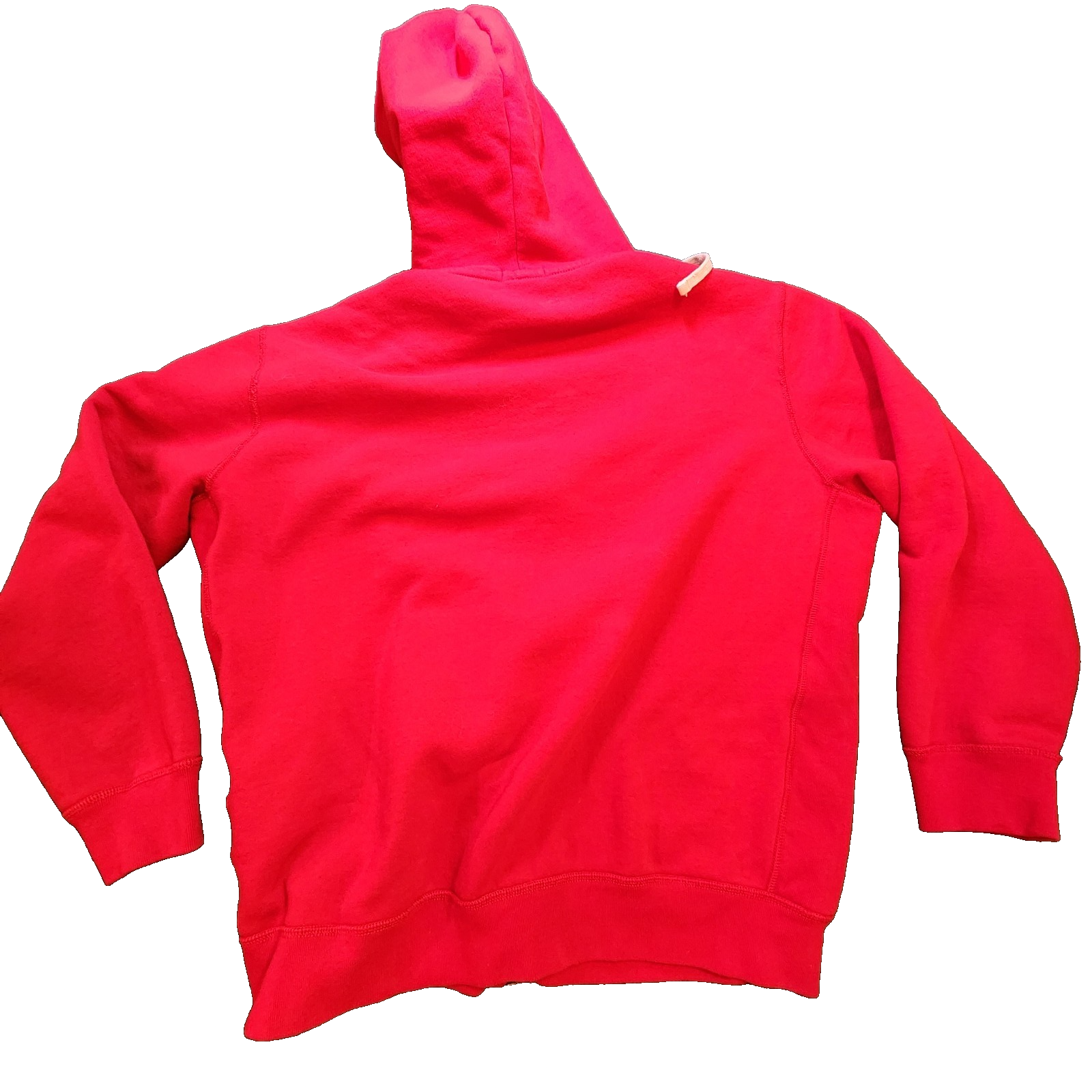 Vintage Polo Ralph Lauren rossa felpa con cappuccio pesante termica spessa XXL zip Y2K pony