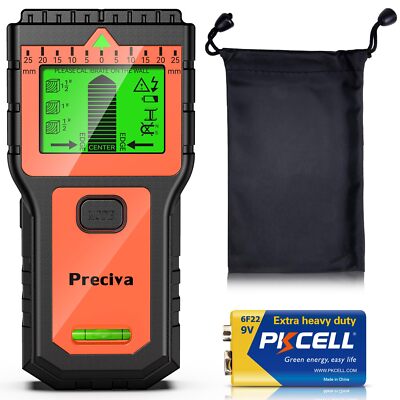 Stud Finder Wall Scanner8 In 1 Multifunctional Wall Detector With 6 Modes & 2 Fu