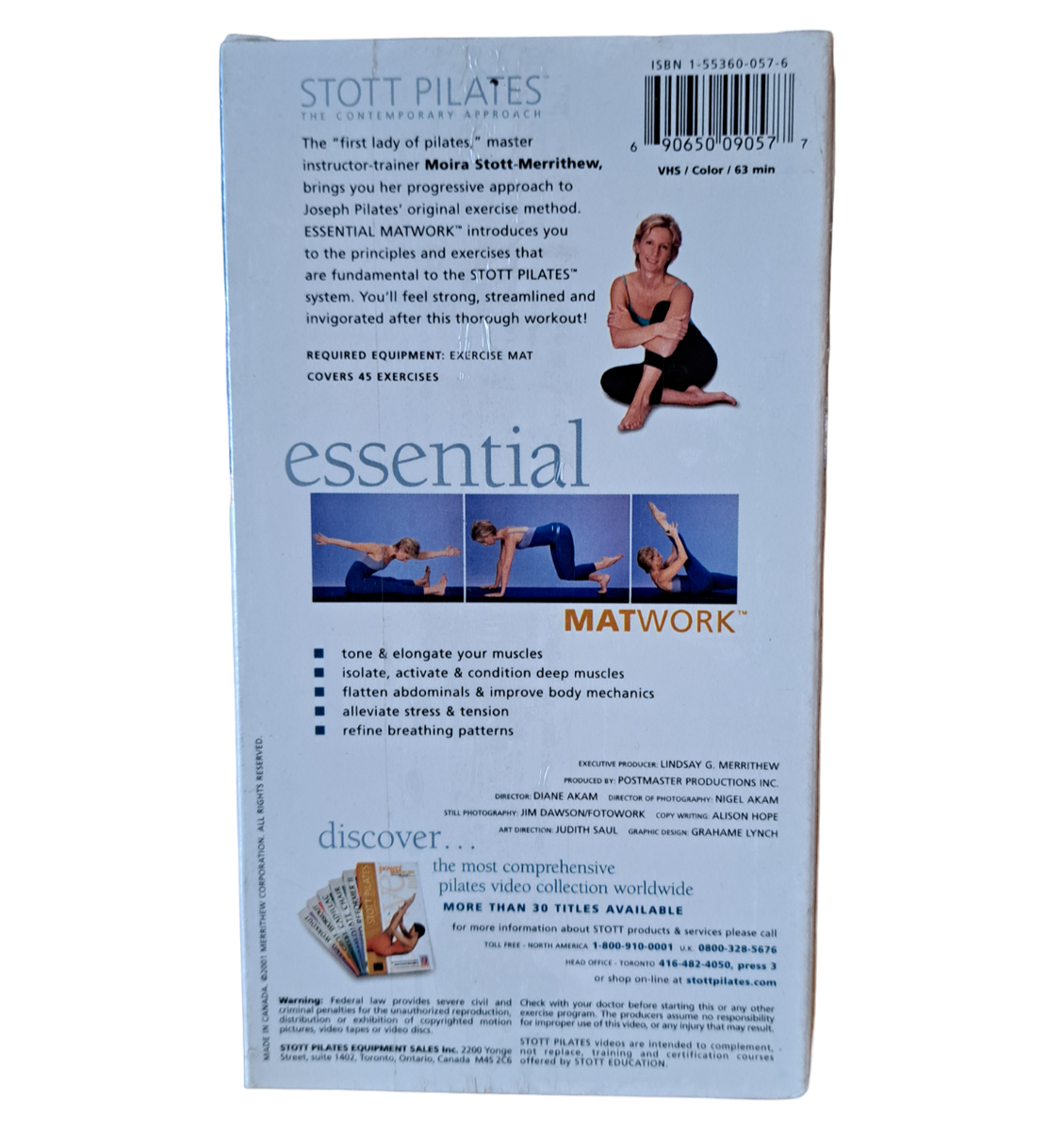 STOTT PILATES®︎ VHSビデオ6本セット STOTT PILATES®︎ VHSビデオ6本セット