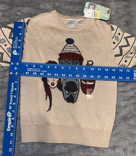 Boy's Disney 100 Years Anniversary Marvels Christmas Sweater Target Exclusive XS - Picture 4 of 5