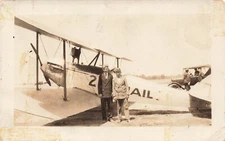 LP39 Historic Famous Miss Pittsburgh Airplane Airmail Aircraft RPPC  Postcard