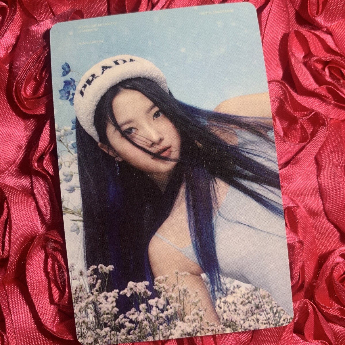 Hong Eun-chae LE SSERAFIM Blue Snow Edition Celeb K-pop Girl Photo