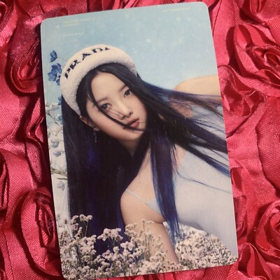 Hong Eun-chae LE SSERAFIM Blue Snow Edition Celeb K-pop Girl Photo