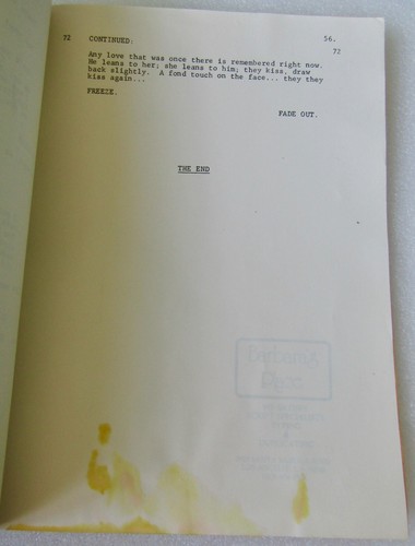 ORIGINAL 1981 DALLAS TV SCRIPT - "Anniversary" - Final Draft - JR Job Offer Cliff - Bild 5 von 6