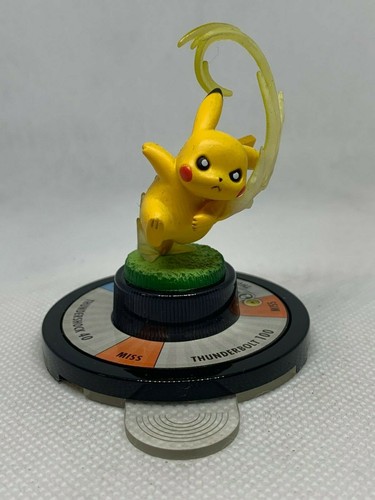 Pokemon Trading Figure Game Pikachu Figure 23/42 Black Base
