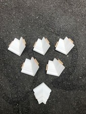 Crown Molding Corners 6 piece Low Profile set for 5 1/4” crown, 5 insides/1 out