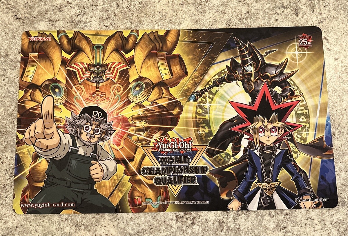 Yu-Gi-Oh! Championship Series プレイマット Exodia - Grandpa & Dark Paladin - Yugi Muto - WCQ - Win A