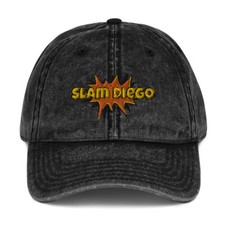 Slam Diego Baseball Embroidered Retro Dad Hat | Active Sports Cap 