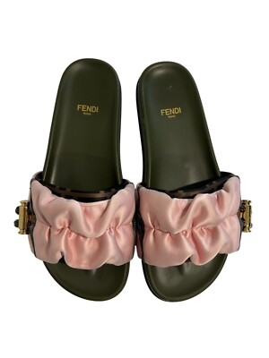 Bow Slides Fenty Puma Slides Zipper Leadcat Women's Metallic - Main Image