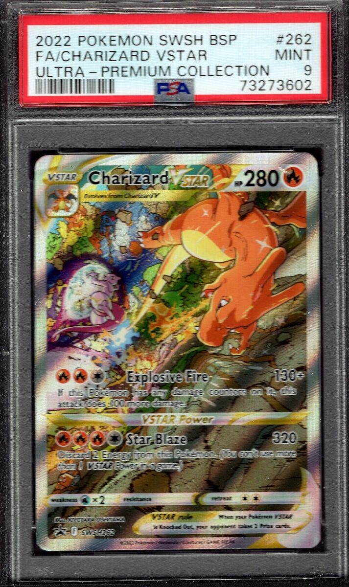 Charizard VSTAR SWSH262 Ultra Premium Collection PSA 9 Mint Pokemon TCG!!!