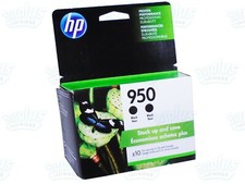 2PK Genuine HP 950 Black Ink OfficeJet 8110 8610 8615 8620 8630 Retail Box 