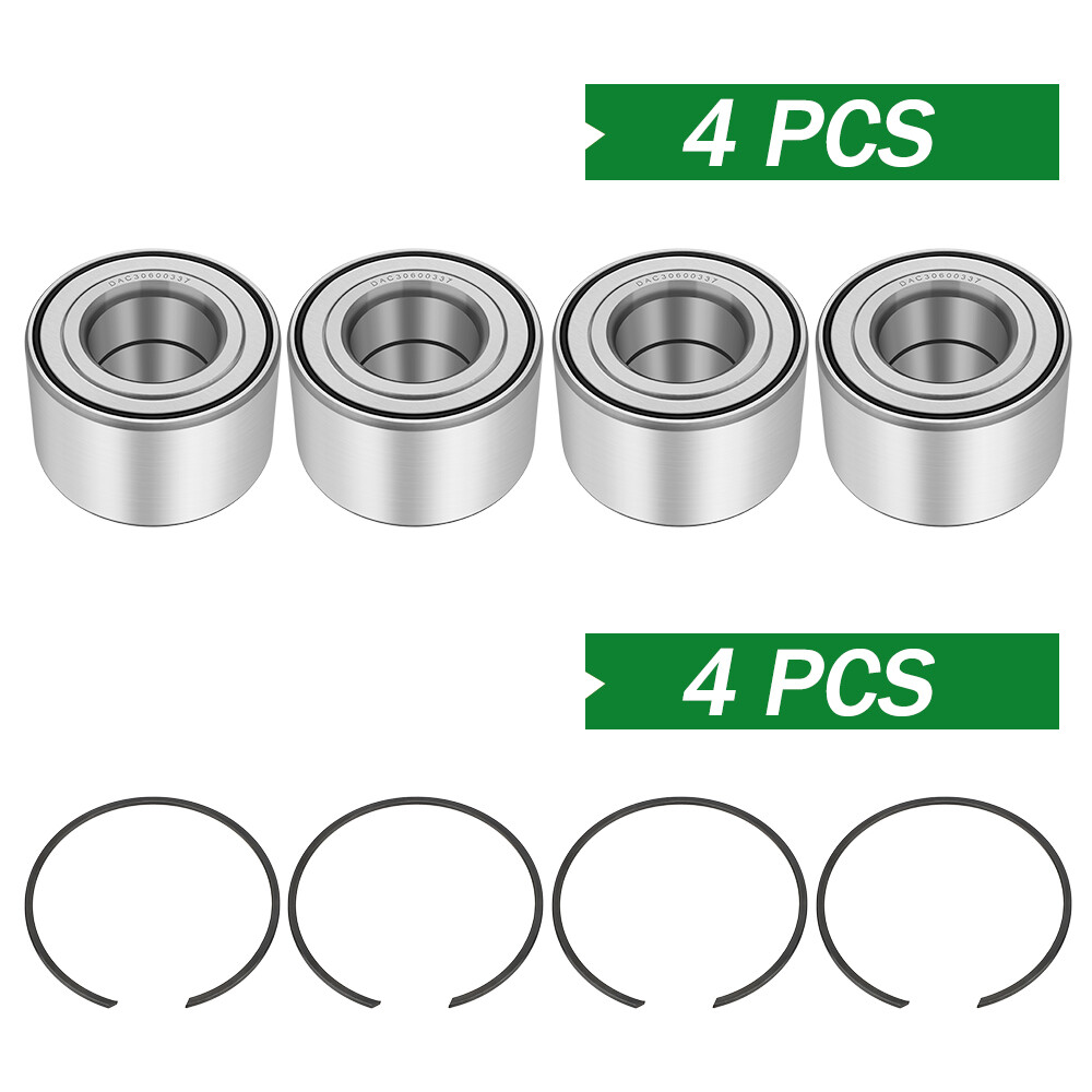4-Pack ATV Wheel Bearing Set (DAC30600337) For Can-Am Outlander – Front & Rear