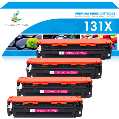 4P For HP LaserJet Pro 200 M251nw M276n M276nw MFP Magenta Toner CF210A 131A ink