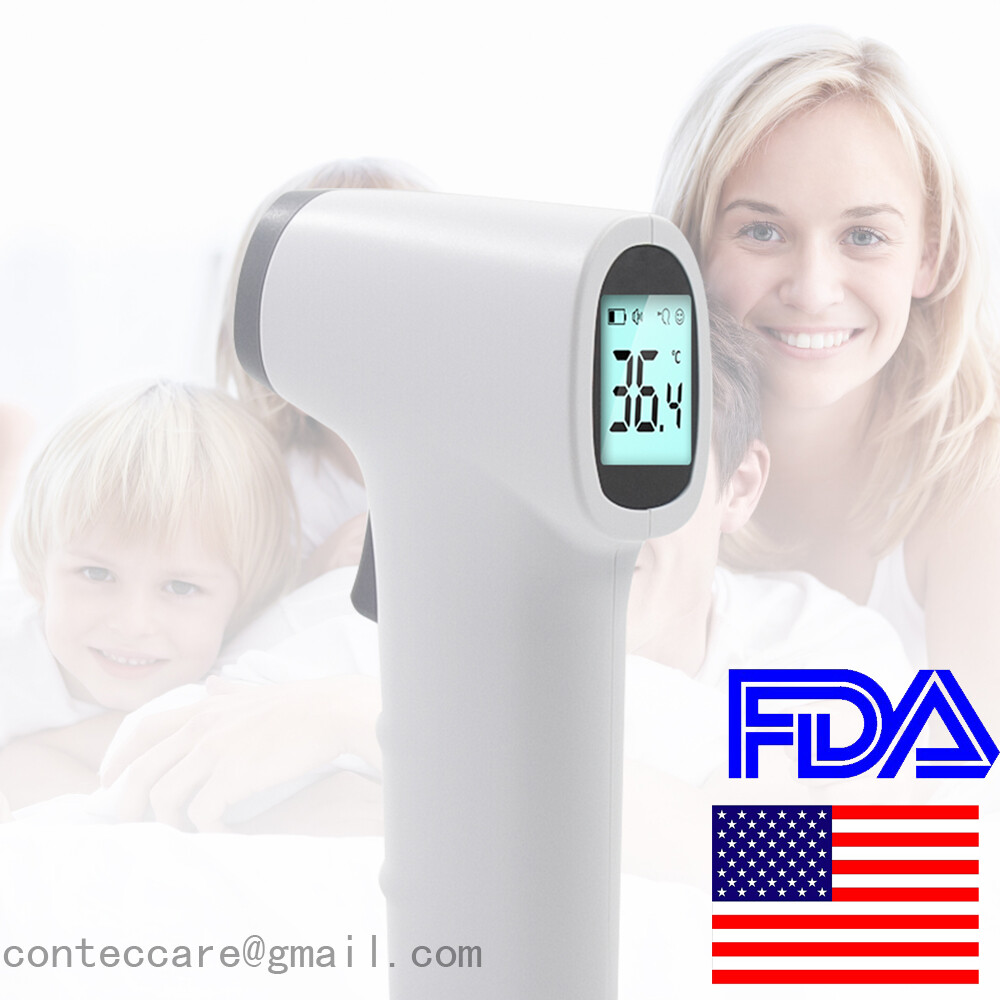 Digital LCD Medical NO-contact Infrared thermometer,Temp Gun Adult&Baby,CONTEC