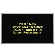 1920 1080 Resolution Replacement LCD Display Screen for Dell 23.0" New Non-Touch